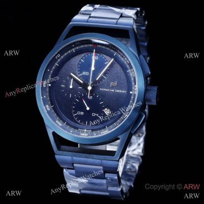 Best Copy Porsche Design Chronotimer Chronograph Watches All Blue Case